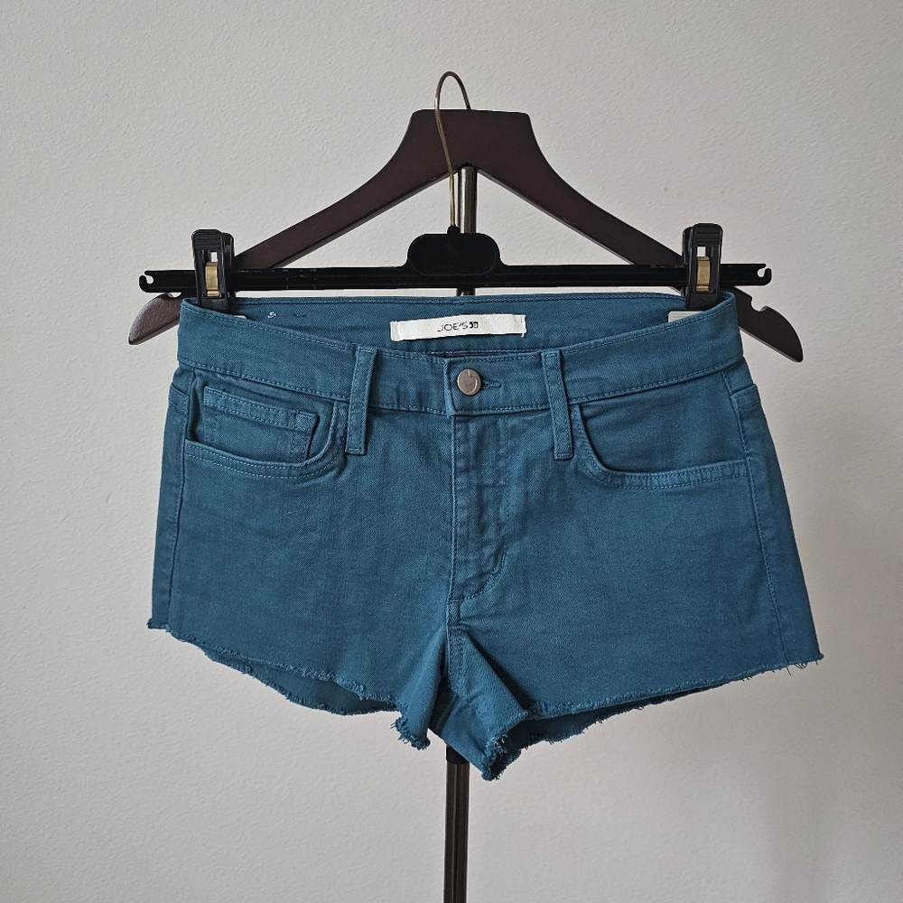 NWOT size 26 JOE'S green denim shorts